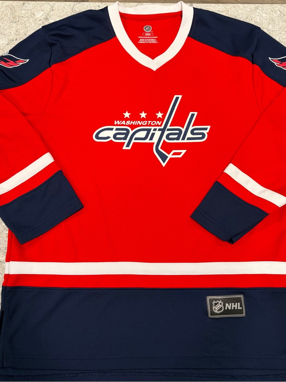 Washington Capitals Red & Navy NHL Jersey-Medium